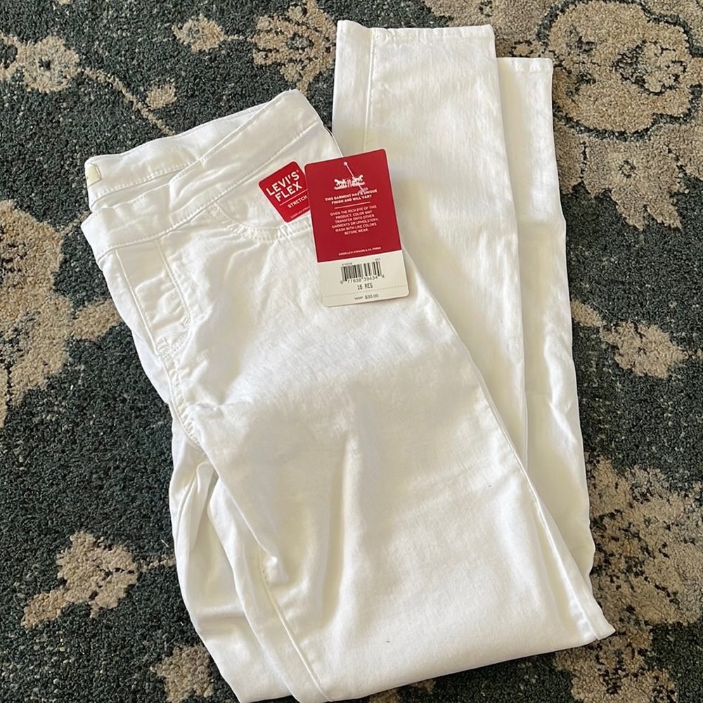 NWT Levi’s Flex stretch Jeggings pull on  Girls Sz 16